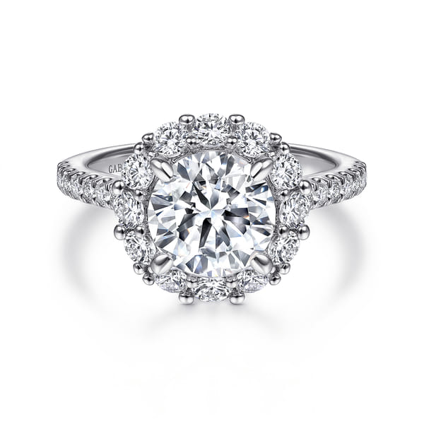 Round-Cut Engagement Rings