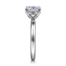 Unite - 14K White Gold Elongated Cushion Solitaire Diamond Engagement Ring