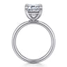 Unite - 14K White Gold Emerald Cut Solitaire Diamond Engagement Ring