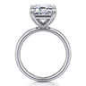 Unite - 14K White Gold Emerald Cut Solitaire Diamond Engagement Ring