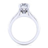 Lauren - 14K White Gold Emerald Cut Diamond Engagement Ring