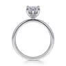 Paula - 14K White Gold Marquise Shape Diamond Engagement Ring