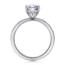 Paula - 14K White Gold Marquise Shape Diamond Engagement Ring
