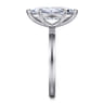 Paula - 14K White Gold Marquise Shape Diamond Engagement Ring