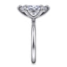 Lark - 14K White Gold Marquise Shape Solitaire Engagement Ring