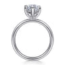 Unite - 14K White Gold Marquise Shape Solitaire Diamond Engagement Ring