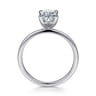 Evelina - 14K White Gold Solitaire Diamond Engagement Ring