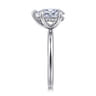 Cari - 14K White Gold Pear Shape Diamond Engagement Ring - 0.05 ct