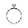 Paula - 14K White Gold Pear Shape Diamond Engagement Ring