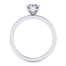 Paula - 14K White Gold Pear Shape Diamond Engagement Ring