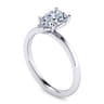 Paula - 14K White Gold Pear Shape Diamond Engagement Ring