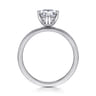 Paula - 14K White Gold Pear Shape Diamond Engagement Ring