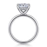 Cari - 14K White Gold Princess Diamond Engagement Ring - 0.07 ct
