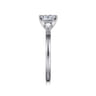 Paula - 14K White Gold Princess Cut Diamond Engagement Ring