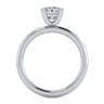 Lark - 14K White Gold Princess Cut Solitaire Engagement Ring