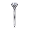 Emma - 14K White Gold Princess Cut Solitaire Engagement Ring