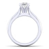Lauren - 14K White Gold Princess Cut Diamond Engagement Ring