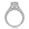 Gia - 14K White Gold Round Diamond Engagement Ring - 0.25 ct