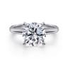 Ali - 14K White Gold Diamond Engagement Ring