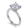 Ali - 14K White Gold Diamond Engagement Ring