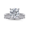 Ali - 14K White Gold Diamond Engagement Ring