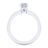 Ali - 14K White Gold Round Diamond Engagement Ring