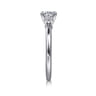 Ali - 14K White Gold Round Diamond Engagement Ring