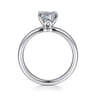 Ali - 14K White Gold Round Diamond Engagement Ring