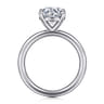 Lark - 14K White Gold Round Solitaire Engagement Ring