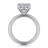 Lark - 14K White Gold Round Solitaire Engagement Ring
