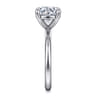 Lark - 14K White Gold Round Solitaire Engagement Ring