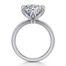 Emma - 14K White Gold Round Solitaire Engagement Ring