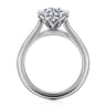 Tiona - 14K White Gold Round Diamond Engagement Ring