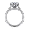 Tiona - 14K White Gold Round Diamond Engagement Ring