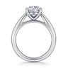 Bambi - 14K White Gold Round Engagement Ring