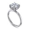 Unite - 14K White Gold Round Solitaire Diamond Engagement Ring