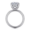 Unite - 14K White Gold Round Solitaire Diamond Engagement Ring