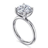 Unite - 14K White Gold Round Solitaire Diamond Engagement Ring