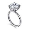 Unite - 14K White Gold Round Solitaire Diamond Engagement Ring