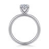 Unite - 14K White Gold Round Solitaire Diamond Engagement Ring