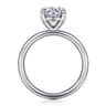 Unite - 14K White Gold Round Solitaire Diamond Engagement Ring
