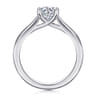 Jamie - 14K White Gold Round Diamond Engagement Ring
