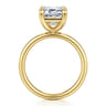 Unite - 14K Yellow Gold Emerald Cut Solitaire Diamond Engagement Ring