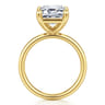 Unite - 14K Yellow Gold Emerald Cut Solitaire Diamond Engagement Ring