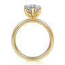 Unite - 14K Yellow Gold Marquise Shape Solitaire Diamond Engagement Ring