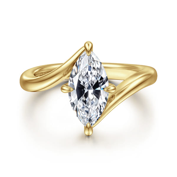 Engagement Ring Trends 2026 Chevron Marquise-cut Engagement Ring
