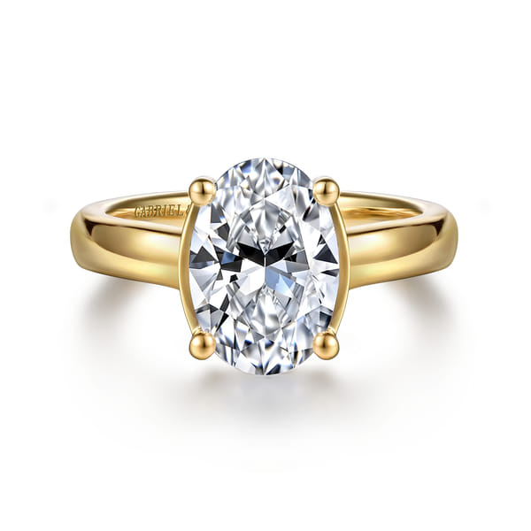 Oval-Cut Engagement Ring