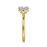Lark - 14K Yellow Gold Oval Solitaire Engagement Ring