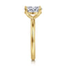 Lark - 14K Yellow Gold Oval Solitaire Engagement Ring