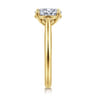 Bambi - 14K Yellow Gold Oval Diamond Engagement Ring